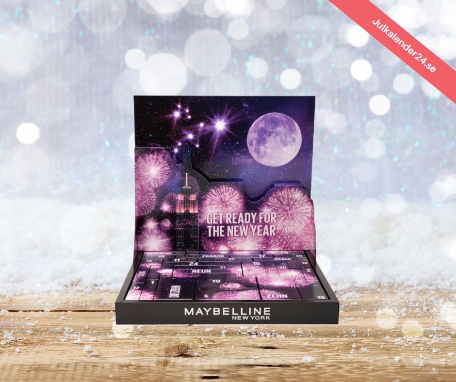 Maybelline Adventskalender 2024 Här är årets bästa tips